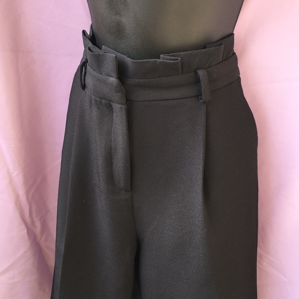 Topshop pleated top trousers